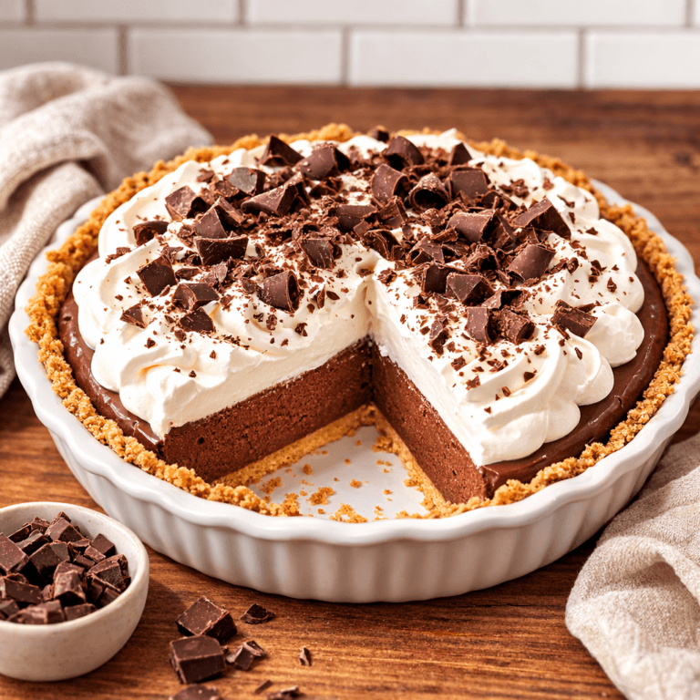 Ina Garten Chocolate Silk Pie