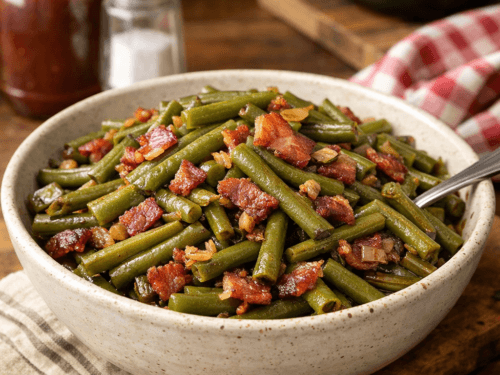 Mission BBQ Green Beans Recipe