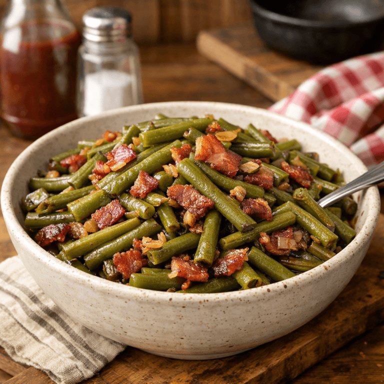 Mission BBQ Green Beans Recipe