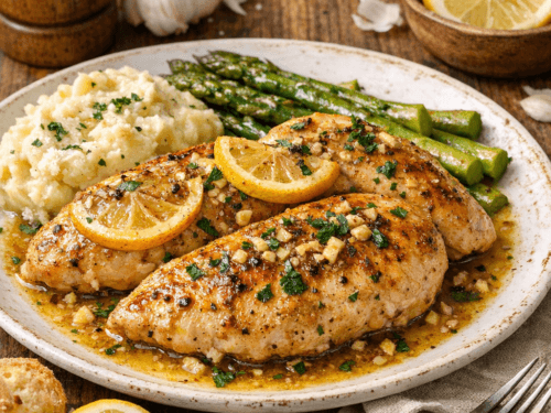 longhorn lemon garlic chicken