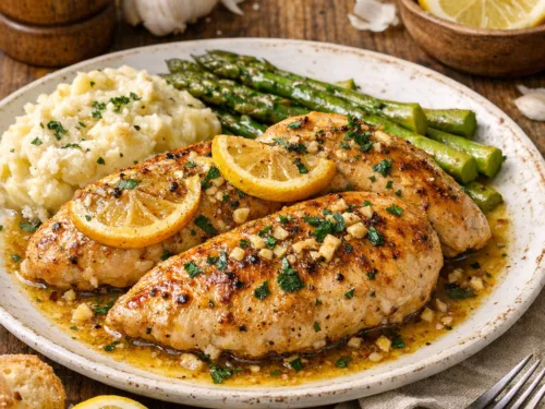 longhorn lemon garlic chicken