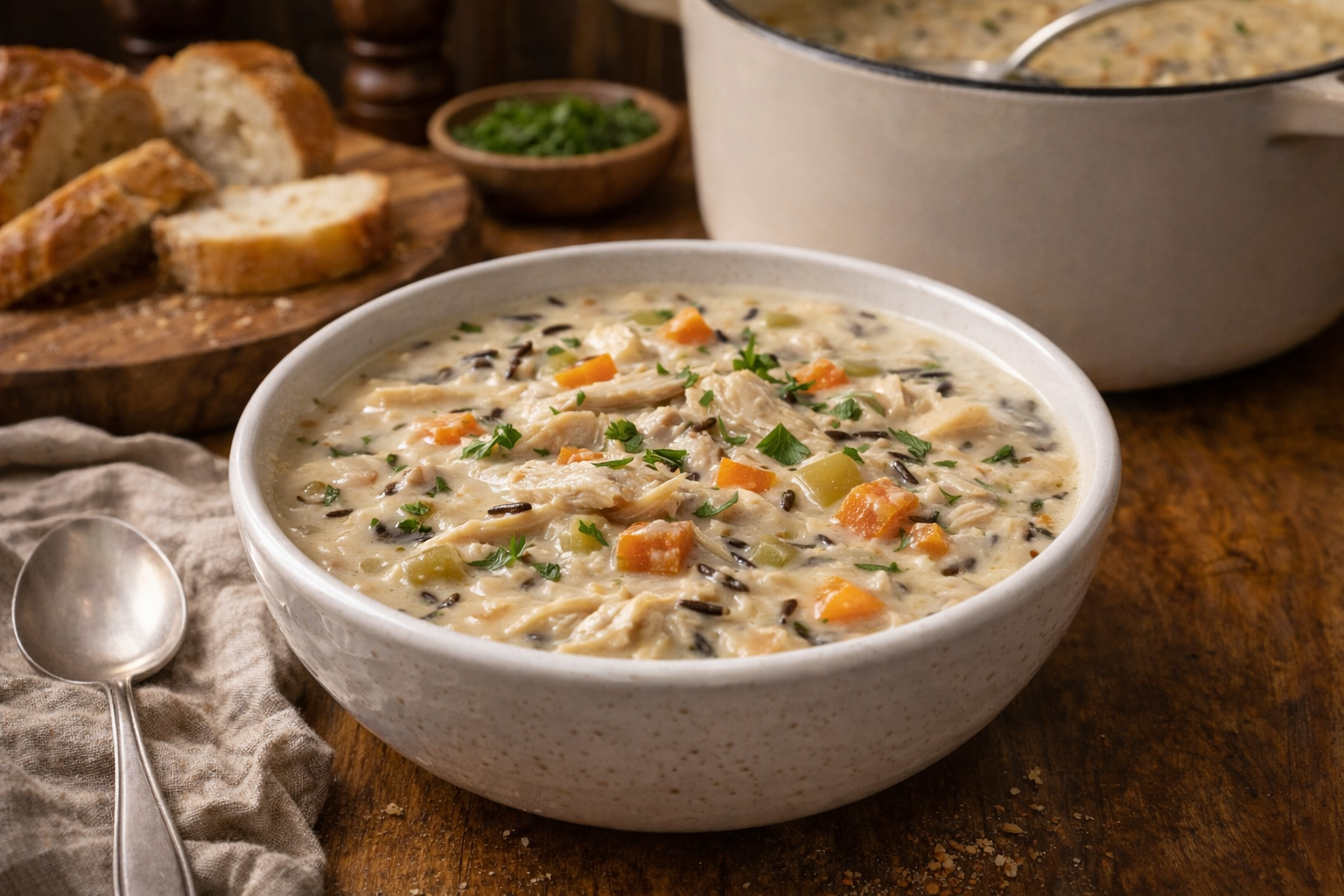 Publix Chicken and Wild Rice Soup Recipe