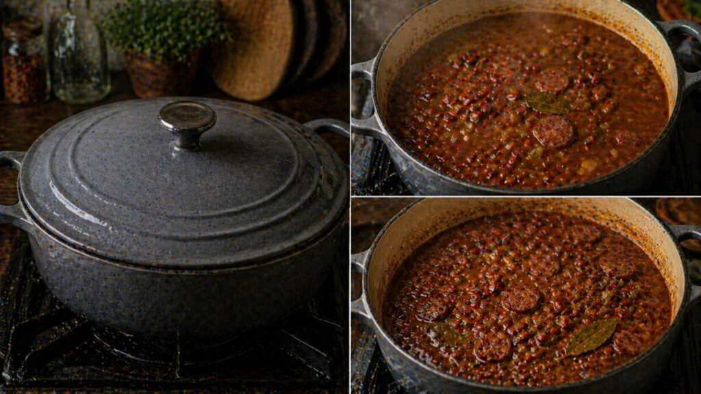 pappadeaux red beans and rice recipe image
