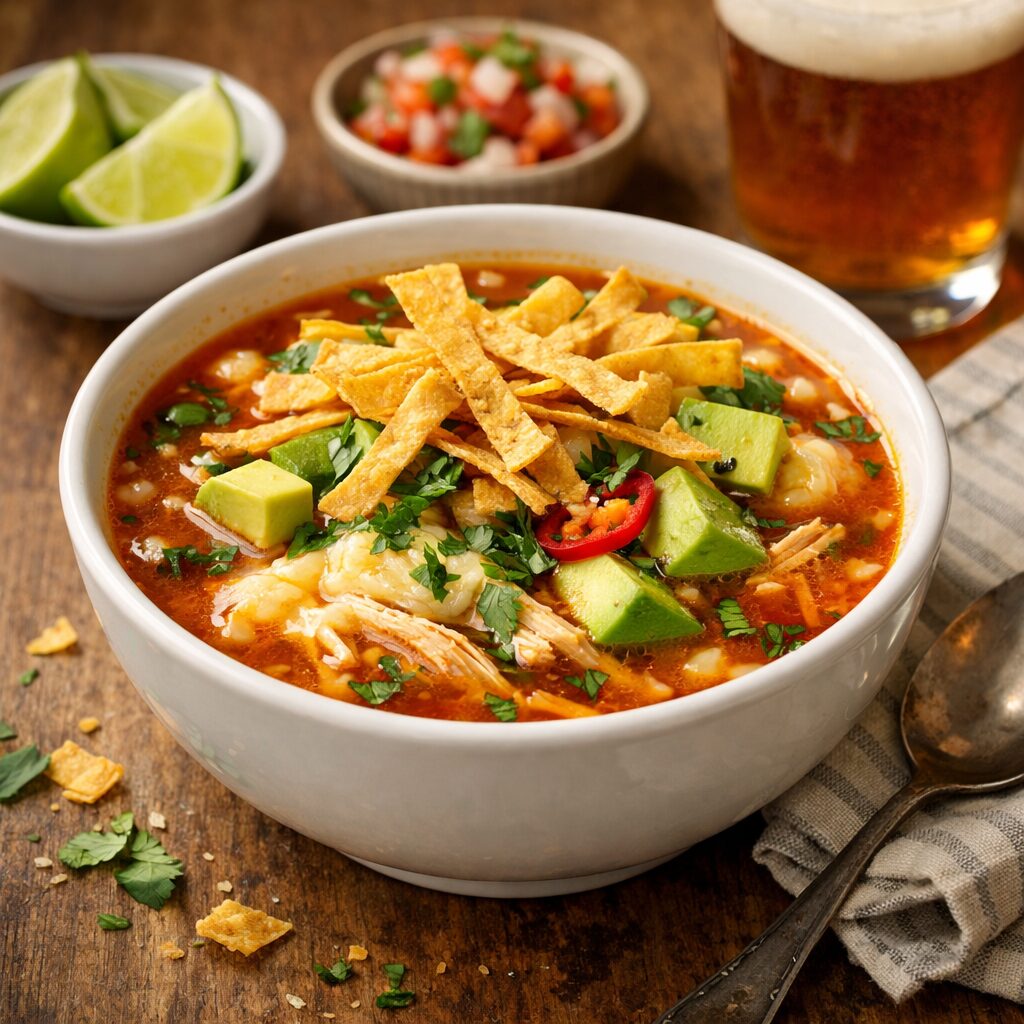 chicken tortilla soup bjs recipe