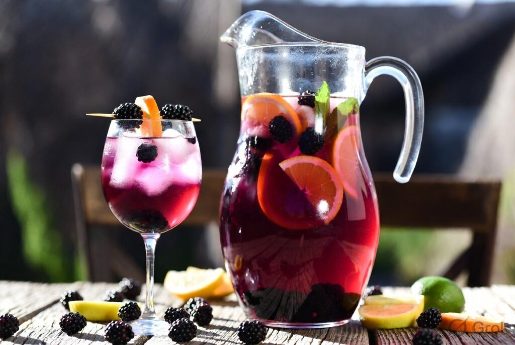 Outback Blackberry Sangria image