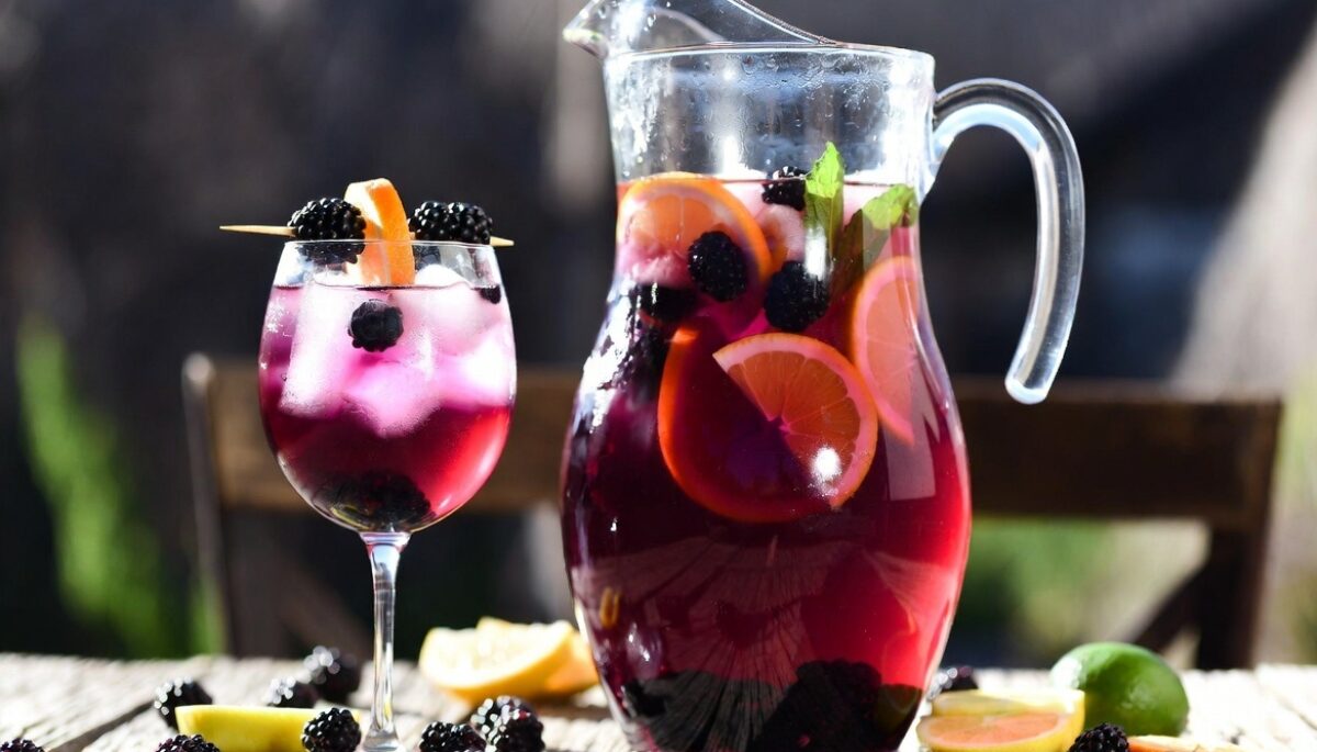 Outback Blackberry Sangria image